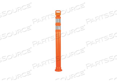 OEM#: 03-73749 ORANGE EZ GRAB DELINEATOR POST W/2EA 3 HI REFLECTIVE by Cortina