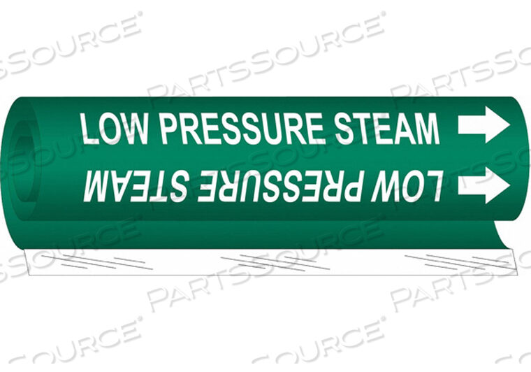 OEM#: 5839-OPIPE MARKER LOW PRESSURE STEAM by Brady Americas