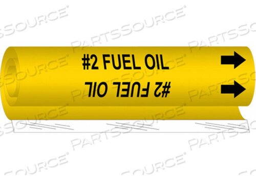 OEM#: 5693-IIPIPE MARKER #2 FUEL OIL by Brady Americas
