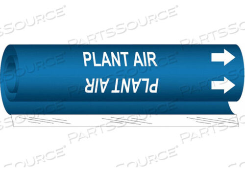 OEM#: 5845-OPIPE MARKER PLANT AIR by Brady Americas
