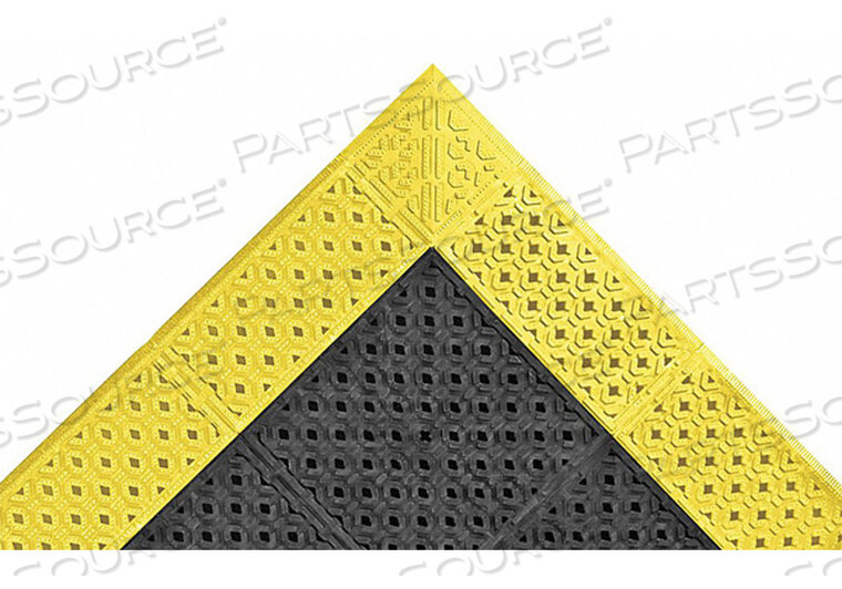 OEM#: 520S4296BYDRAINAGE MAT BLACK WYLWBRDR 3FT. 6 X8FT. by Notrax