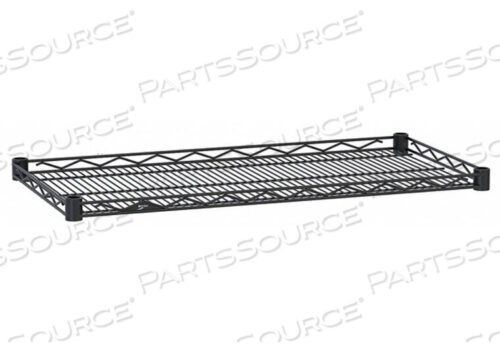 OEM#: HDM2136BLMETRO HDM2136BL SUPER ERECTA DROP MAT WIRE DISPLAY SHELF, BLACK, 21 X 36 by Intermetro Industries (Emerson)