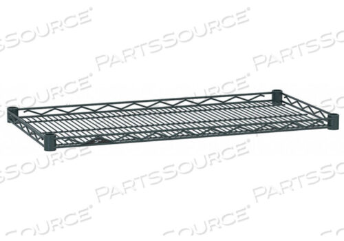 OEM#: HDM2448-DSGMETRO HDM2448-DSG SUPER ERECTA DROP MAT WIRE DISPLAY SHELF, SMOKED GLASS, 24 X 48 by Intermetro Industries (Emerson)