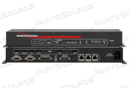 Replaces Hall Research Inc. U97-ULTRA-2B-RDUAL UHD HDMI AND USB 2.0 DAISY-CHAIN RECEIVER