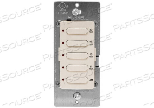 OEM#: DT5030LATIMER ELECTRONIC 120/277V LIGHT ALMOND by Hubbell Incorporated, Wiring Device-Kellums