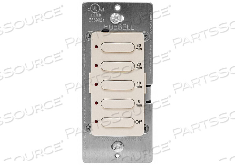 OEM#: DT5030LATIMER ELECTRONIC 120/277V LIGHT ALMOND by Hubbell Incorporated, Wiring Device-Kellums