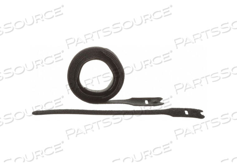 OEM#: HLT2I-X010PK BLK HOOK LP TIE 8.0IN L 0.50IN W. by Panduit