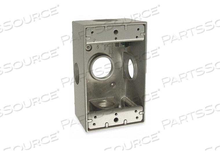 OEM#: 5332-0WEATHERPROOF BOX 3/4 IN HUB 4.5 by Hubbell Power Systems