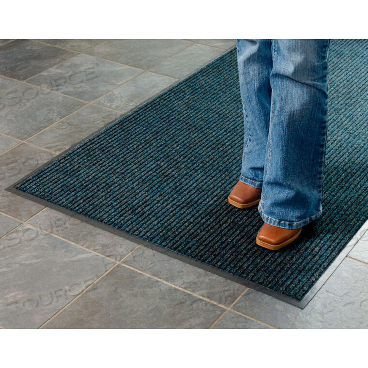 OEM#: 0103315052X3BRUSH & CLEAN ENTRANCE MAT 3/8 THICK 2 X 3 NAVY BLUE by Apache Inc.