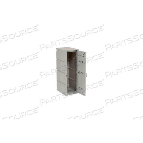 OEM#: 015001236001027REMCO PLASTICS DOUBLE TIER BOX PLASTIC LOCKER, 12WX15DX36H, GRAY, ASSEMBLED by Remcon Plastics Inc