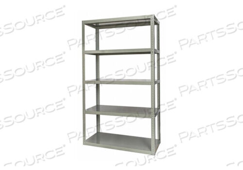 OEM#: HCS602484-5HGMETAL SHELVING OPEN STARTER 84 H 5 SHELF by Hallowell