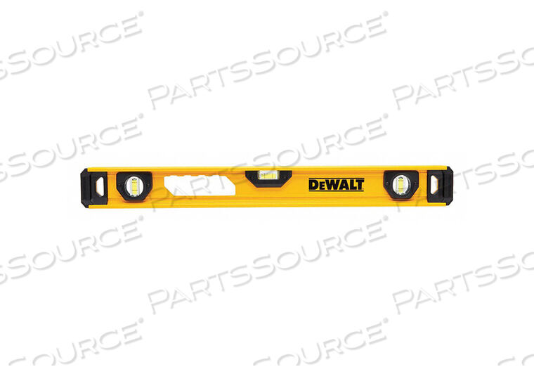 OEM#: DWHT42163I-BEAM LEVEL ALUMINUM 24 IN. YELLOW by DeWalt