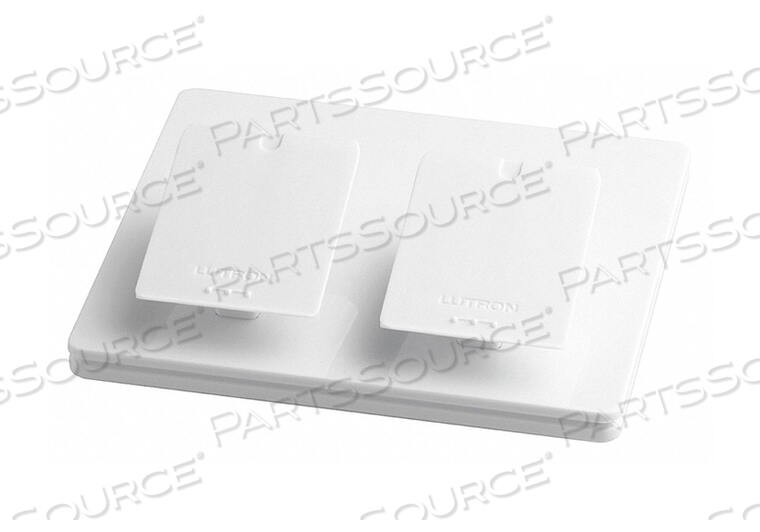 OEM#: L-PED2-WHPEDESTAL WHITE DOUBLE by Lutron