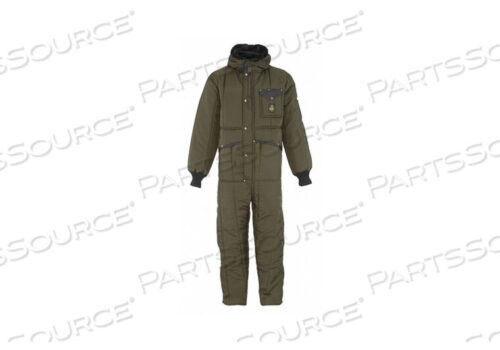 OEM#: 0381RSAG3XLIRON TUFF MINUS 50 HOODED SUIT REGULAR, SAGE, 3XL by RefrigiWear