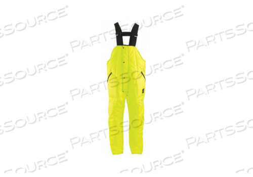 OEM#: 0385RHVLSMLL2L2 HIVIS IRON-TUFF HIGH BIB OVERALL REGULAR, HIVIS LIME-YELLOW, S by RefrigiWear