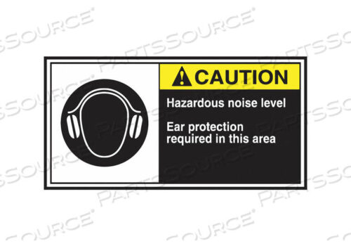 OEM#: LECN683LABEL CEMA 2-1/2X5 CAUTION HAZARD PK5 by Accuform Manufacturing, Inc.