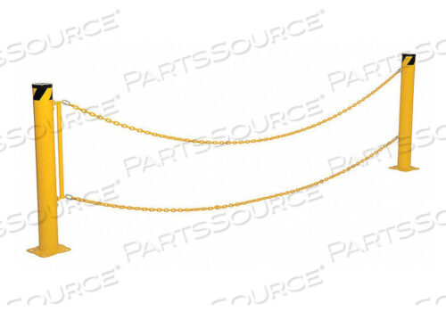 OEM#: DCBB-42-5.5DOCK CHAIN BARRIER BOLLARD 147-3/8 L by Vestil Manufacturing Corp.