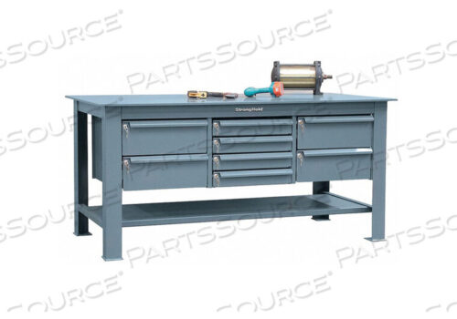 OEM#: 56-RUDD-244-SLSHELVING CABINET 87 H 60 W DARK GRAY by Strong Hold