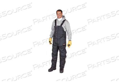 OEM#: 0385TNAV5XLIRON TUFF HIGH BIB OVERALL TALL, NAVY - 5XL by RefrigiWear