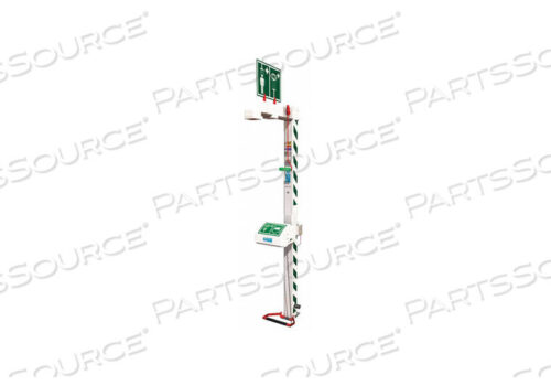 OEM#: H5G45G-2HEMERGENCY COMBINATION SHOWER, FREEZE PROTECTED, FLOOR MOUNT, ABS BOWL, 240 V by Hughes Safety Showers