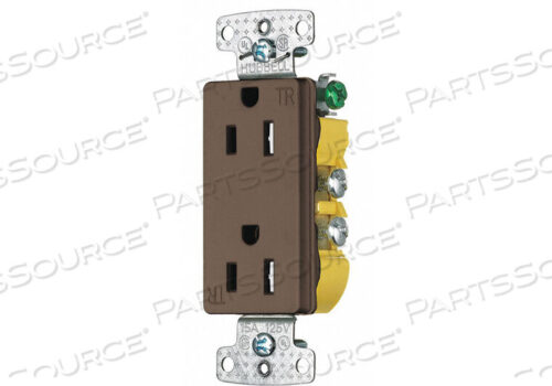 OEM#: RRD15STRRECEPTACLE 15A 0.5 HP 2 POLES 125VAC by Hubbell Power Systems
