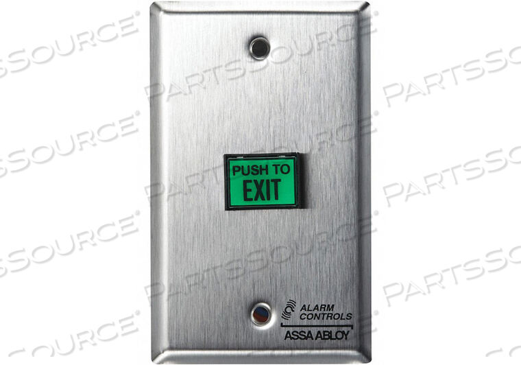 OEM#: TS-7EXIT BUTTON SINGLE GANG STAINLESS STEEL by Alarm Controls