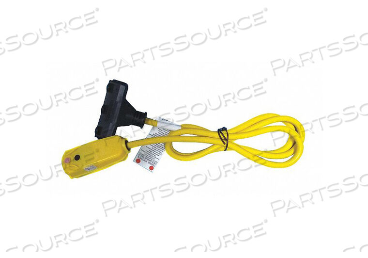 OEM#: 53TY62PLUG-IN GFCI W/CORD 6FT 15A YEL 125V by Power First