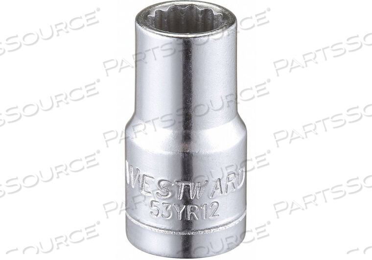 OEM#: 53YR12SOCKET 1/4 DRIVE METRIC 6MM SOCKET SZ by Westward