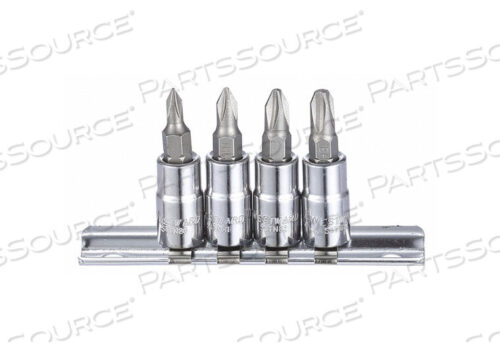 OEM#: 54TN79SOCKET BIT SET SAE 1/4 DRIVE 4 PCS by Westward