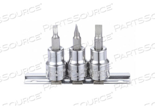OEM#: 54TN94SOCKET BIT SET METRIC 3/8 DRIVE 3 PCS by Westward