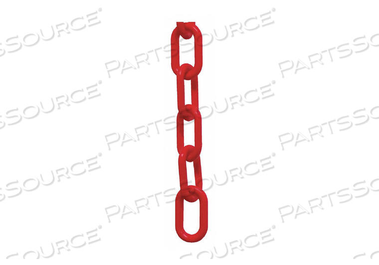 OEM#: 51005-252 HEAVY DUTY PLASTIC CHAIN, 25 FEET, RED by Mr. Chain