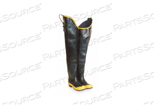 OEM#: 5T255D0327 HIP WADER MENS 9 STEEL BLACK/YELLOW PR by Talon Trax