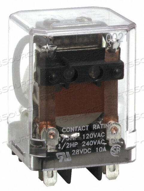 OEM#: 5X837H7996 GEN PURPOSE RELAY 8 PIN SQUARE 24VAC by DAYTON ELECTRIC MANUFACTURING CO