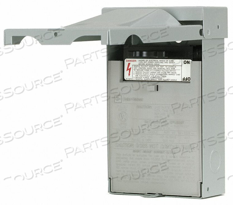 OEM#: DPF222RAIR COND DISCONNCT SWTCH FUSIBLE 60A by Eaton