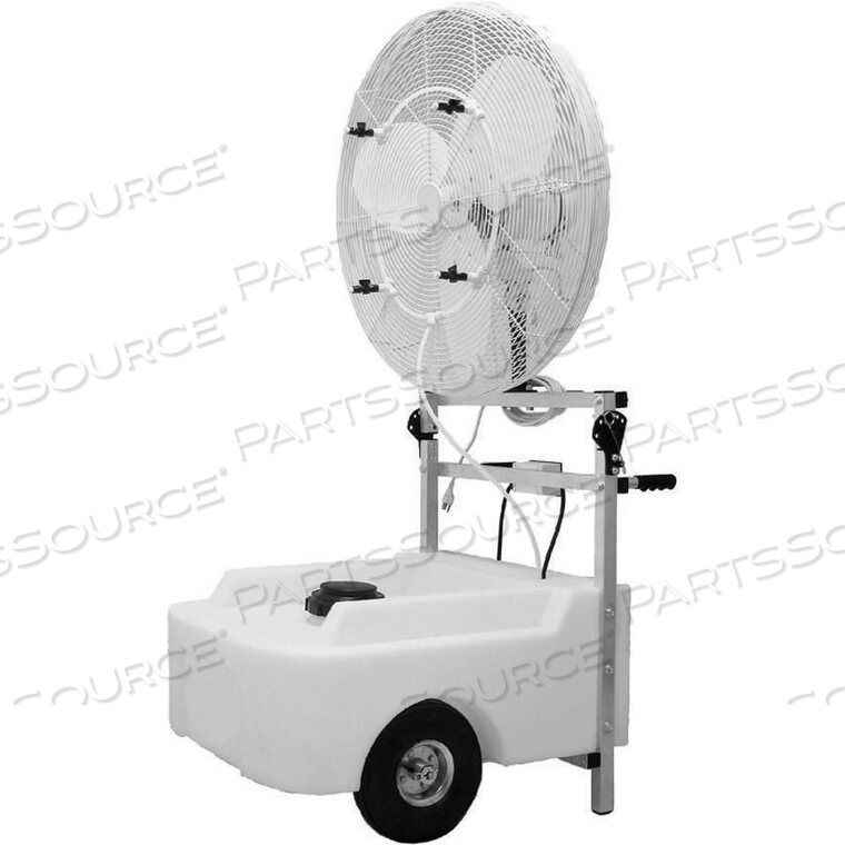 OEM#: VPC24-POWOSC24 PORTABLE OSCILLATING MISTING FAN by J & D Manufacturing