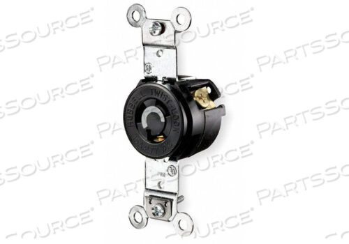 OEM#: HBL4760SINGLE LOCKING, 15A, 277V, 2P, 3W by Hubbell Incorporated, Wiring Device-Kellums