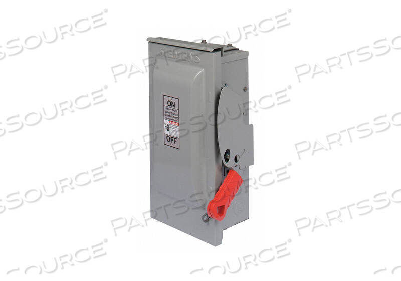 OEM#: HF363RSAFETY SWITCH 600VAC 3PST 100 AMPS AC by Siemens
