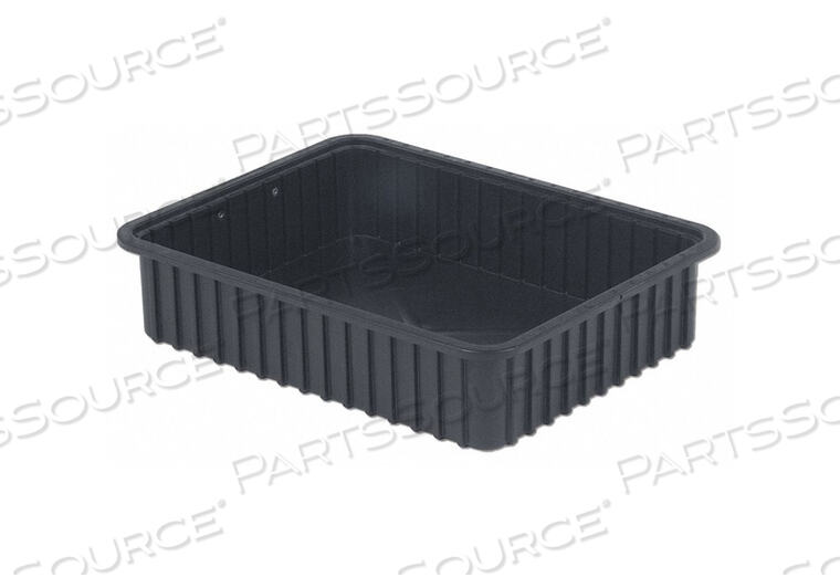 OEM#: DC3050 XLESD DIVIDER BOX 22-1/2X17-1/2X5 IN BLACK by Lewisbins