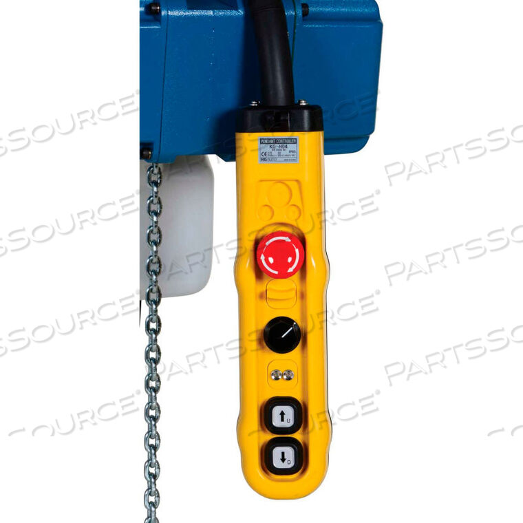 OEM#: VS-ECH-5-1PH1/4 TON, VARIABLE SPEED ELECTRIC CHAIN HOIST, 13 LIFT, 0-49 FPM, 220V by Vestil Manufacturing Corp.