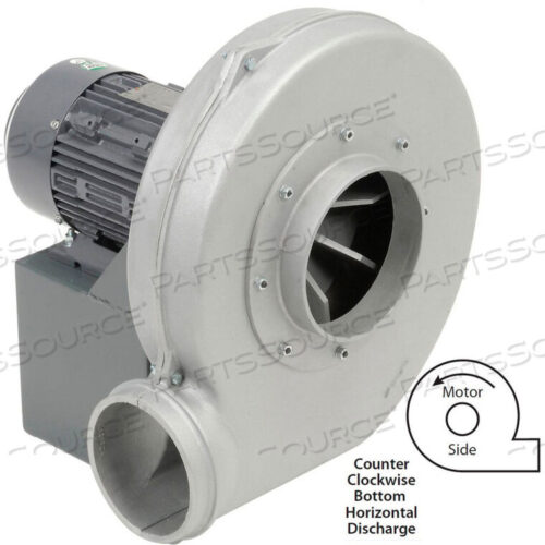 OEM#: HADP9-3/4-T-TE-CCWBHALUMINUM BLOWER / / 3/4 HP / 3 PH / TEFC / CCW / BOTTOM HORIZONTAL by Americraft Manufacturing Co., Inc