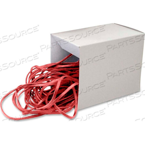 OEM#: 07825CAN BANDZ RUBBER BANDS, MEDIUM, 12 LENGTH, RED, 50/BOX by Alliance Rubber Company