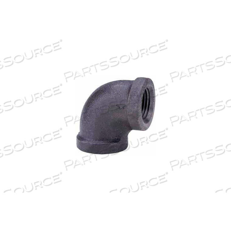 OEM#: 08100016101-1/2 IN. BLACK MALLEABLE 90 DEGREE ELBOW 150 PSI LEAD FREE by Anvil International