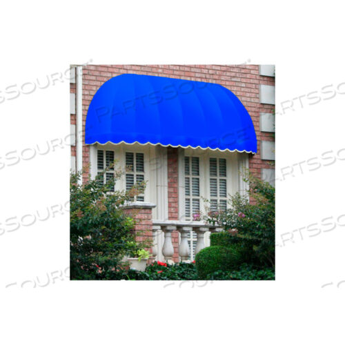WINDOW/ENTRY AWNING 6 4-1/2W X 3D X 3 8H BRIGHT BLUE