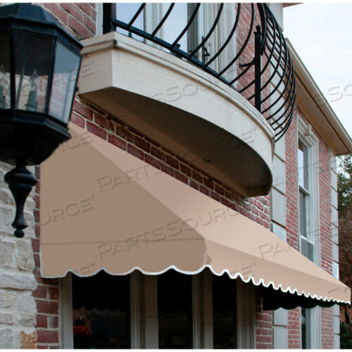 WINDOW/ENTRY AWNING 6 4-1/2 W X 2D X 3 8H LINEN