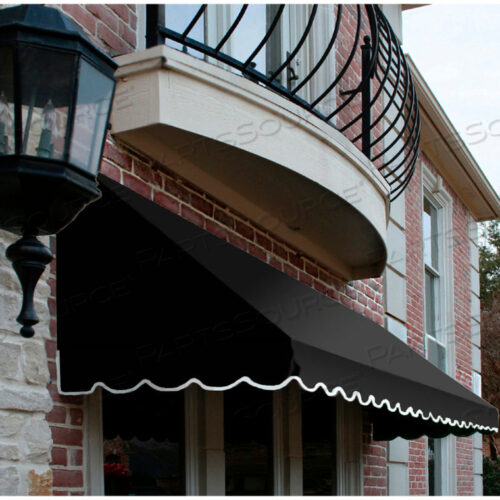 WINDOW/ENTRY AWNING 8 4-1/2W X 3D X 3 8H BLACK