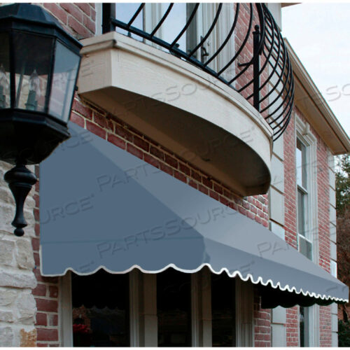 WINDOW/ENTRY AWNING 6 4 -1/2W X 4D X 3 8H DUSTY BLUE