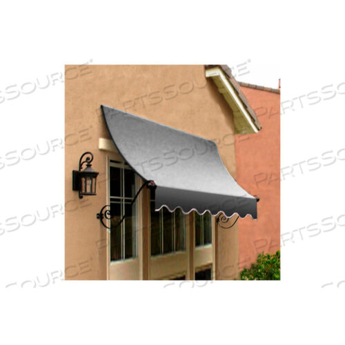 WINDOW/ENTRY AWNING GRAY 10-3/8W X 1D X 2H