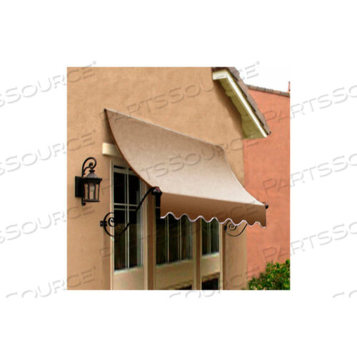 WINDOW/ENTRY AWNING 4-3/8W X 2-9/16H X 2D LINEN