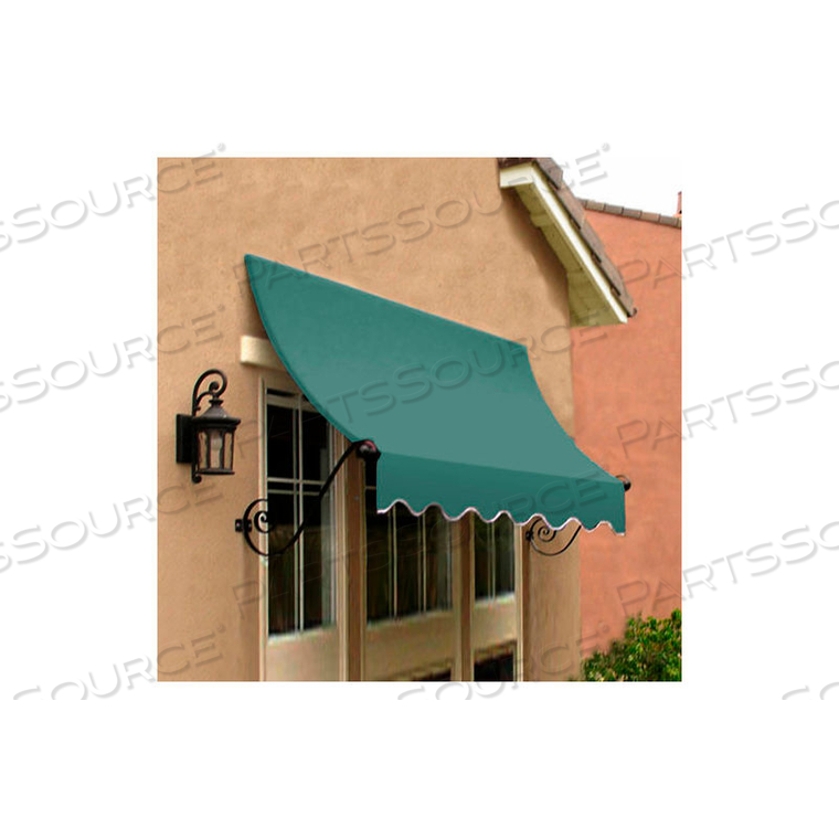 WINDOW/ENTRY AWNING 6-3/8W X 3-11/16H X 2D SAGE