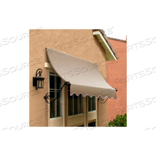 WINDOW/ENTRY AWNING 3-3/8W X 4-11/16H X 3D LINEN